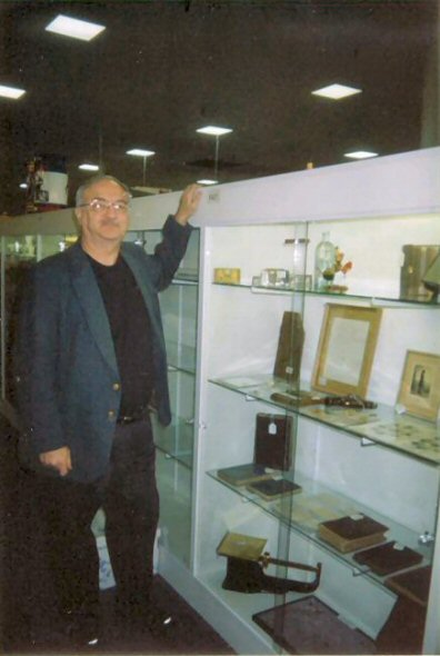 Joe and display case