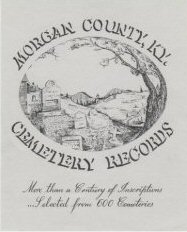 Morgan County Cemetery Records book cover