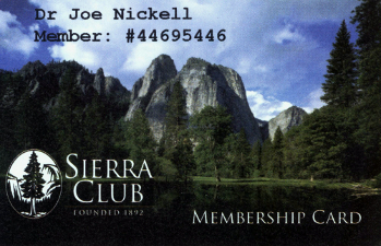 Sierra Club card