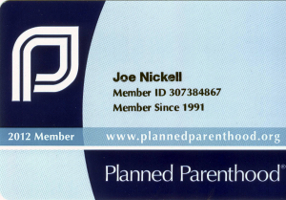 Planned Parenthood Card