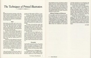 Printed Illustration article