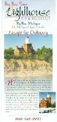 Big Bay Point Lighthouse brochure