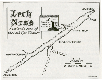 Loch Ness map