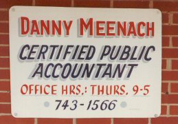 Danny Meenach sign