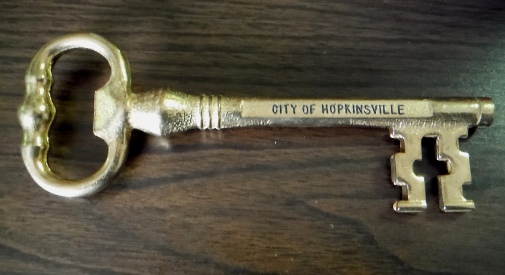 Hopkinsville Key to the City